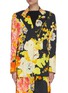 Main View - Click To Enlarge - DRIES VAN NOTEN - Peak lapel floral print blazer