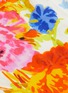  - DRIES VAN NOTEN - Back slit floral print midi skirt