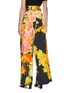 Back View - Click To Enlarge - DRIES VAN NOTEN - Floral print wide leg pants