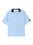 Main View - Click To Enlarge - MARTINE ROSE - Contrast rib collar polo shirt