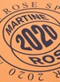  - MARTINE ROSE - 'Two Way' graphic print T-shirt