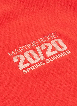  - MARTINE ROSE - Graphic print classic hoodie