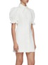 Detail View - Click To Enlarge - C/MEO COLLECTIVE - Goodness belted balloon sleeves dress