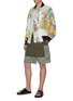 Figure View - Click To Enlarge - SACAI - World map blouson