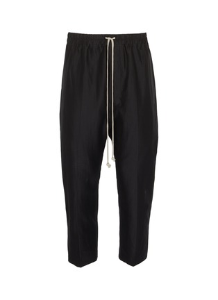 Main View - Click To Enlarge - RICK OWENS  - 'Astaired' drawstring crop pants
