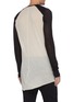 Back View - Click To Enlarge - RICK OWENS  - 'Dustulator' colourblock panelled top