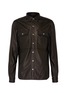 Main View - Click To Enlarge - RICK OWENS  - Lamb leather outershirt jacket