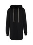 Main View - Click To Enlarge - RICK OWENS  - 'Hiked' gathered hoodie