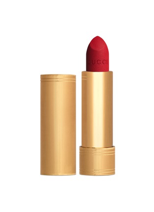 Main View - Click To Enlarge - GUCCI - Rouge à Lèvres Matte Lipstick –  25 Goldie Red