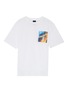 Main View - Click To Enlarge - JUUN.J - Slogan embroidered graphic print T-shirt
