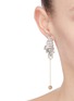 Figure View - Click To Enlarge - VENNA - Glass crystal ball drop earrings
