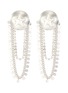 Main View - Click To Enlarge - VENNA - Star sheild chain drop earrings