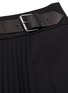 Detail View - Click To Enlarge - HELMUT LANG - Pleat Wrap Mini Skirt