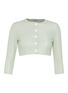 Main View - Click To Enlarge - LISA MARIE FERNANDEZ - Button up crop cardigan