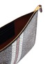 Detail View - Click To Enlarge - BURBERRY - 'Phyllis' monogram print canvas pouch