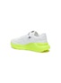  - BURBERRY - 'Ronnie' logo strap fluorescent sole leather sneakers