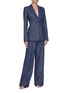 Figure View - Click To Enlarge - GABRIELA HEARST - Minos' thread embroidery blazer