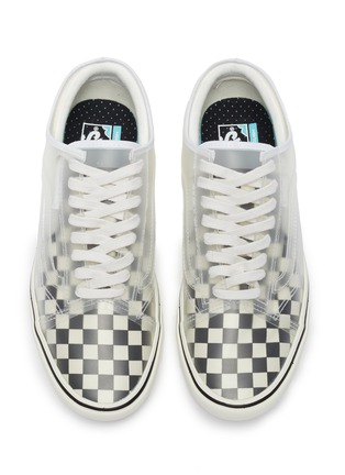 Detail View - Click To Enlarge - VANS - 'ComfyCush Slip-Skool' checkerboard sneakers