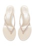 Detail View - Click To Enlarge - RENÉ CAOVILLA - Crystal embellished strap thong sandal