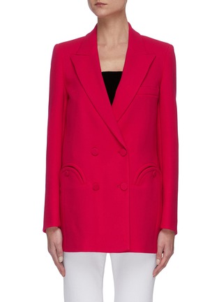 Main View - Click To Enlarge - BLAZÉ MILANO - Cool & Easy Everyday' double breast blazer