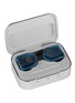 Detail View - Click To Enlarge - MASTER & DYNAMIC - MW07 WIRELESS EARBUDS – STEEL BLUE