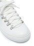 Detail View - Click To Enlarge - DIEMME - 'Marostica' low top lace up leather kids sneakers