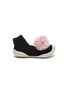 Main View - Click To Enlarge - COLLÉGIEN - POMPOM TODDLER SOCK KNIT SNEAKERS