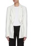 Main View - Click To Enlarge - DION LEE - Boxy knot blazer