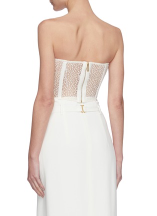 Back View - Click To Enlarge - DION LEE - Pocket lace corset