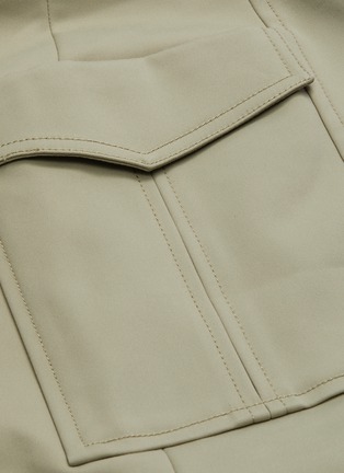 Detail View - Click To Enlarge - DION LEE - Cargo pocket bustier dress