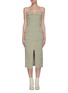 Main View - Click To Enlarge - DION LEE - Cargo pocket bustier dress