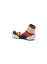 Detail View - Click To Enlarge - COLLÉGIEN - Girl intarsia toddler sock knit sneakers