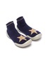 Figure View - Click To Enlarge - COLLÉGIEN - Star intarsia toddler sock knit sneakers