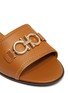 Detail View - Click To Enlarge - SALVATORE FERRAGAMO - 'Rhodes' embellished leather slides
