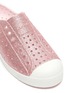 Detail View - Click To Enlarge - NATIVE  - 'Jefferson' perforated kids slip-on sneakers