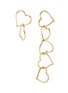 Main View - Click To Enlarge - NUMBERING - Heart chain drop earrings