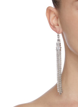 Figure View - Click To Enlarge - NUMBERING - 'Vintage Mood' crystal drop earrings