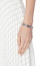 Figure View - Click To Enlarge - NUMBERING - Logo engraved watch-link bracelet