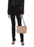 Front View - Click To Enlarge - SAINT LAURENT - 'Niki Média' domesticated calf leather shoulder bag
