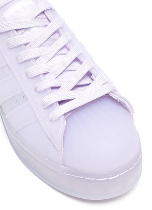 Detail View - Click To Enlarge - ADIDAS - Superstar Jelly lace-up sneakers