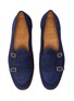 Detail View - Click To Enlarge - EDHÈN - 'Brera' double monk strap suede shoes