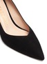 Detail View - Click To Enlarge - STUART WEITZMAN - Anny' sweetheart vamp suede pumps