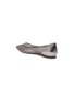  - STUART WEITZMAN - 'Tasha' metallic mesh pointed toe flats