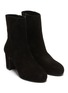 Detail View - Click To Enlarge - STUART WEITZMAN - 'Gianella' platform suede ankle boots