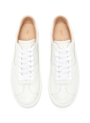 Detail View - Click To Enlarge - STUART WEITZMAN - 'Daryl' low top leather sneakers