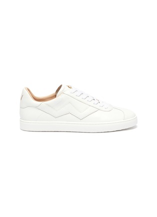 Main View - Click To Enlarge - STUART WEITZMAN - 'Daryl' low top leather sneakers