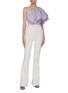 Figure View - Click To Enlarge - MATICEVSKI - Attest' One Shoulder Ruffle Top