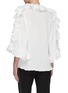 Back View - Click To Enlarge - MATICEVSKI - Jubilant' ruffle sleeve blouse