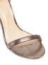 Detail View - Click To Enlarge - STUART WEITZMAN - Nunakedstraight' glittered heeled sandals