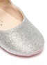 Detail View - Click To Enlarge - SOPHIA WEBSTER - 'Chiara' wings leather kids ballerina flats